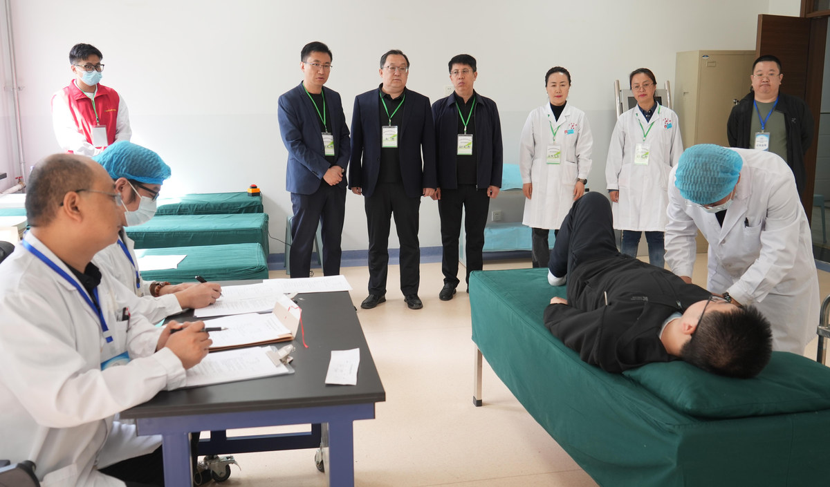 Beihua University affiliated hospital — bedside examination in the clinical skills centre
