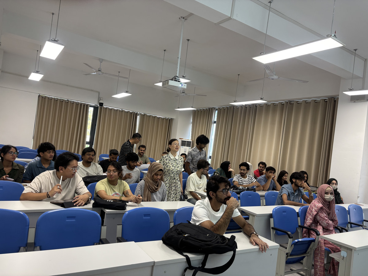 Southwest Medical University — International student classroom visit (2026)